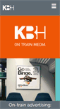Mobile Screenshot of kbhontrainmedia.co.uk